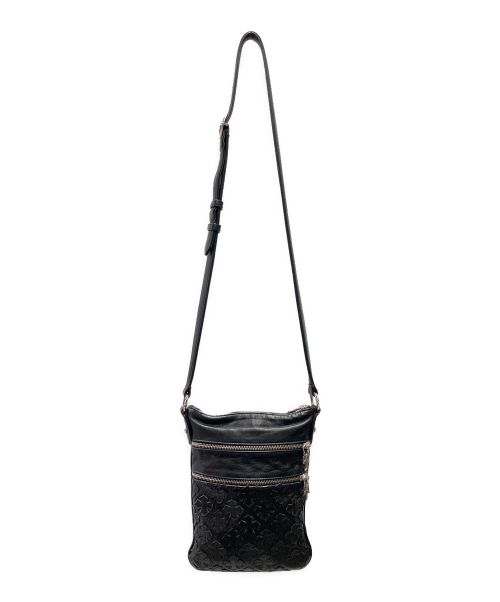 CHROME HEARTS（クロムハーツ）CHROME HEARTS (クロムハーツ) CH プラス PERRY ショルダーバッグ ブラック サイズ:ミニ/miniの古着・服飾アイテム