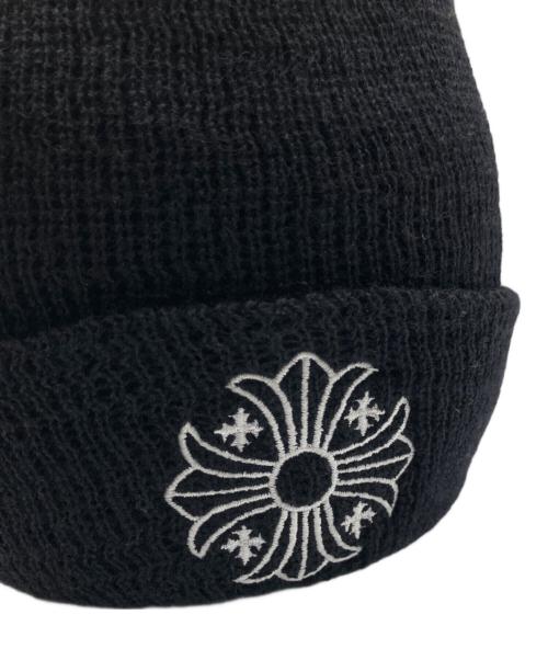 CHROME HEARTS（クロムハーツ）CHROME HEARTS (クロムハーツ) Chプラスウールビーニー ブラック サイズ:FREE 23cmの古着・服飾アイテム