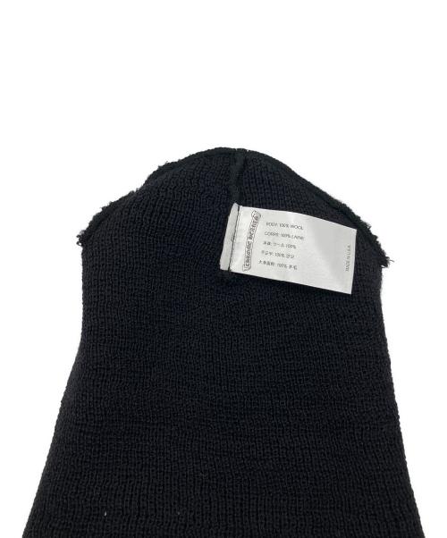 CHROME HEARTS（クロムハーツ）CHROME HEARTS (クロムハーツ) Chプラスウールビーニー ブラック サイズ:FREE 23cmの古着・服飾アイテム