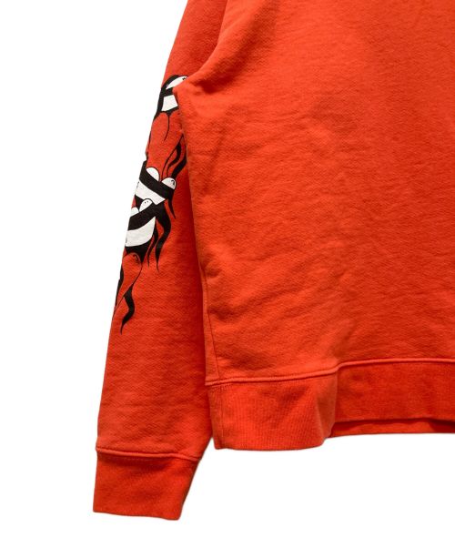 CHROME HEARTS（クロムハーツ）CHROME HEARTS (クロムハーツ) Chrome Hearts × Matty Boy / Sadistic スウェットシャツ オレンジ サイズ:Mの古着・服飾アイテム