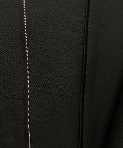 JIL SANDER（ジルサンダー）JIL SANDER (ジルサンダー) ストレートボクシーカットブルゾン ジップアップ シャツジャケット ブラック サイズ:38の古着・服飾アイテム