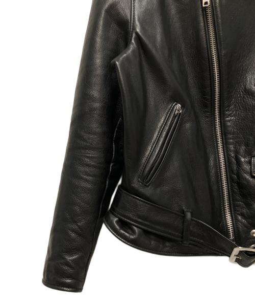 SCHOTT BROS.（ショットブロス）SCHOTT BROS. (ショットブロス) 503HDT HOODED ONESTAR フーデッド ワンスター ライダースジャケット ブラック サイズ:44の古着・服飾アイテム