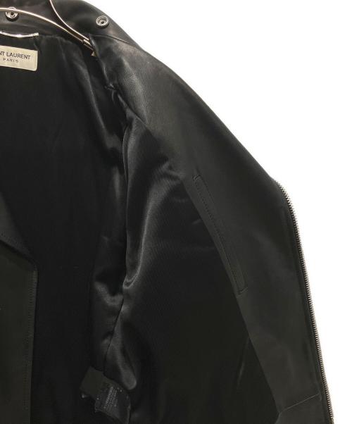 Saint Laurent Paris（サンローランパリ）Saint Laurent Paris (サンローランパリ) エディ期 L01 モーターサイクルライダースジャケット ブラック サイズ:44の古着・服飾アイテム