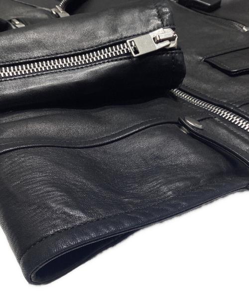 Saint Laurent Paris（サンローランパリ）Saint Laurent Paris (サンローランパリ) エディ期 L01 モーターサイクルライダースジャケット ブラック サイズ:44の古着・服飾アイテム