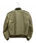 Saint Laurent Paris (サンローランパリ) 15AW エディ期 クラシック ボンバー MA-1 ジャケット カーキ サイズ:46：35000円