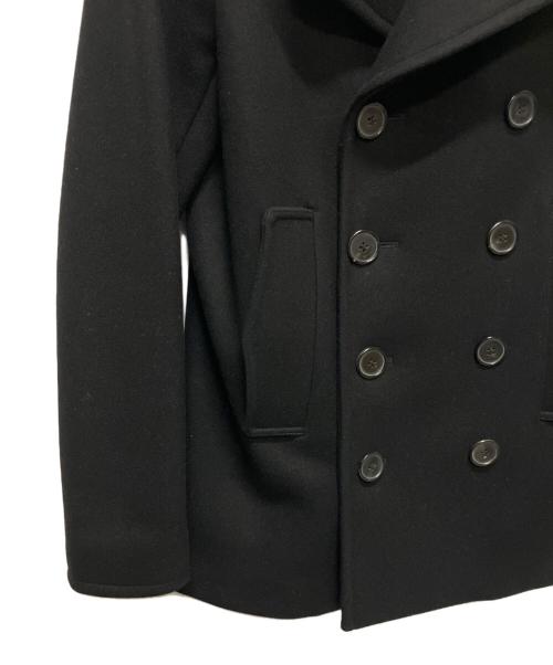 Saint Laurent Paris（サンローランパリ）Saint Laurent Paris (サンローランパリ) 15AW エディ期 クラシック ウール ピーコート ネイビー サイズ:46の古着・服飾アイテム