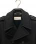 中古・古着 Saint Laurent Paris (サンローランパリ) 15AW エディ期 クラシック ウール ピーコート ネイビー サイズ:46：60000円
