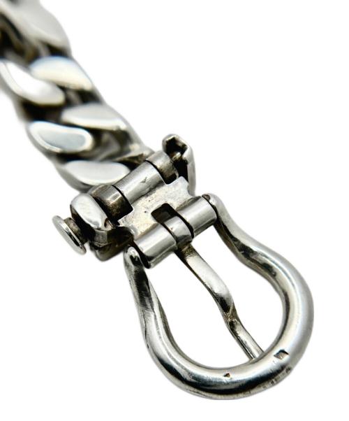 HERMES（エルメス）HERMES (エルメス) HERMES VINTAGE Boucle Sellier PM 22LINK ブックルセリエ  シルバー サイズ:22LINK/16.0cm/PMの古着・服飾アイテム