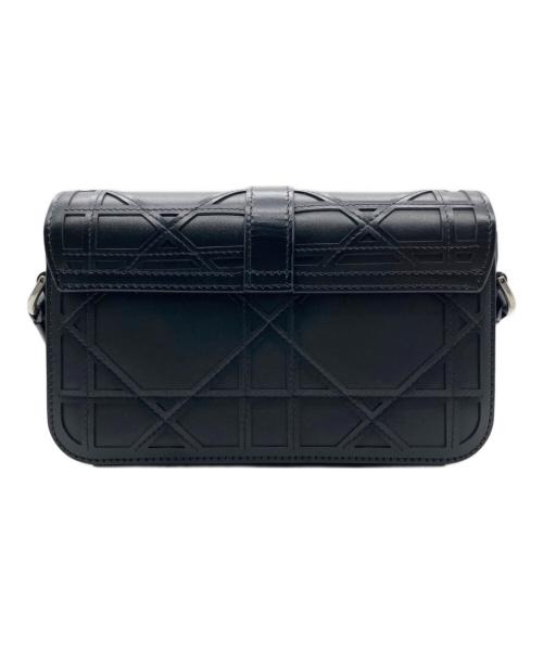 Christian Dior（クリスチャン ディオール）Christian Dior (クリスチャン ディオール) Dior Mini Dior Charm Bag Cannage Cosmo Leather ブラック サイズ:mini/ミニの古着・服飾アイテム