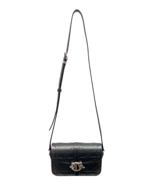 Christian Dior（クリスチャン ディオール）Christian Dior (クリスチャン ディオール) Dior Mini Dior Charm Bag Cannage Cosmo Leather ブラック サイズ:mini/ミニの古着・服飾アイテム