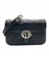 Christian Dior（クリスチャン ディオール）の古着「Dior Mini Dior Charm Bag Cannage Cosmo Leather」｜ブラック