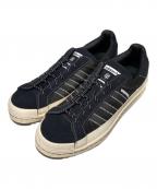 NEIGHBORHOOD×adidas×CLOTネイバーフッド×アディダス×クロット）の古着「PNS SUPERSTAR」｜ブラック×ベージュ