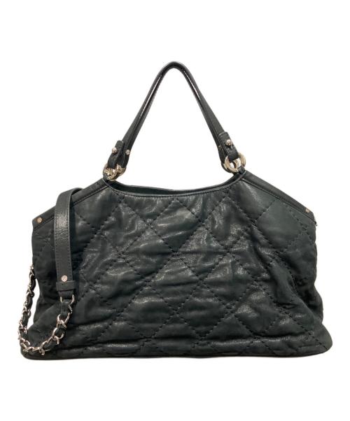 CHANEL（シャネル）CHANEL (シャネル) マトラッセ2WAYトートバッグ ブラックの古着・服飾アイテム