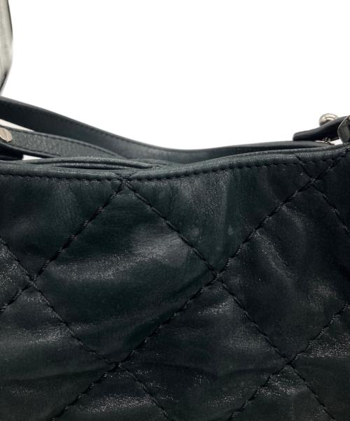 CHANEL（シャネル）CHANEL (シャネル) マトラッセ2WAYトートバッグ ブラックの古着・服飾アイテム