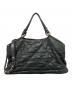 CHANEL (シャネル) マトラッセ2WAYトートバッグ ブラック：190000円