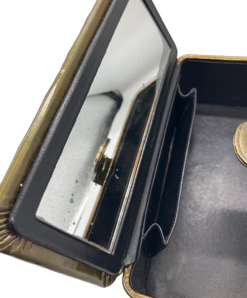 CHANEL（シャネル）CHANEL (シャネル) Vintage チェーンハンドル マトラッセ バニティケース タマムシの古着・服飾アイテム