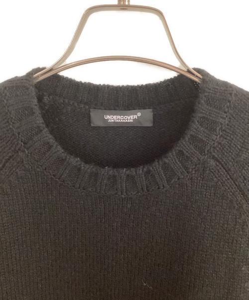 UNDERCOVER（アンダーカバー）UNDERCOVER (アンダーカバー) サイドベントポケット付きロングニット ブラック サイズ:2の古着・服飾アイテム