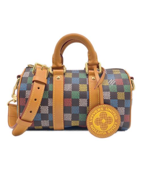 LOUIS VUITTON（ルイ ヴィトン）LOUIS VUITTON (ルイ ヴィトン) キーポル・バンドリエール 25 N00148 マルチカラー サイズ:25の古着・服飾アイテム