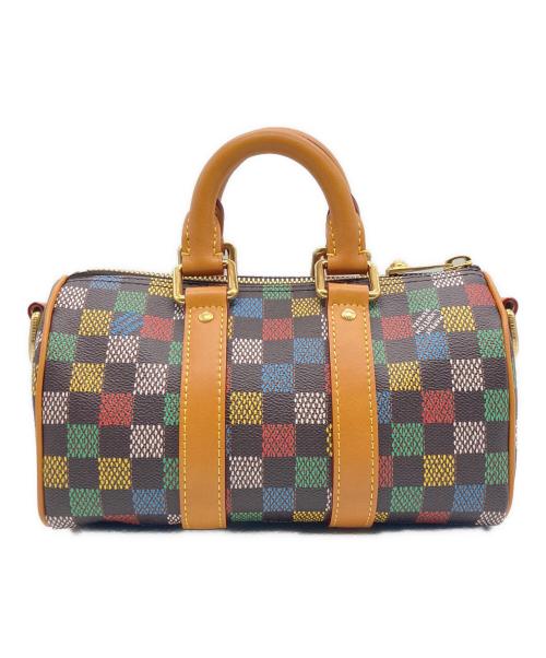 LOUIS VUITTON（ルイ ヴィトン）LOUIS VUITTON (ルイ ヴィトン) キーポル・バンドリエール 25 N00148 マルチカラー サイズ:25の古着・服飾アイテム
