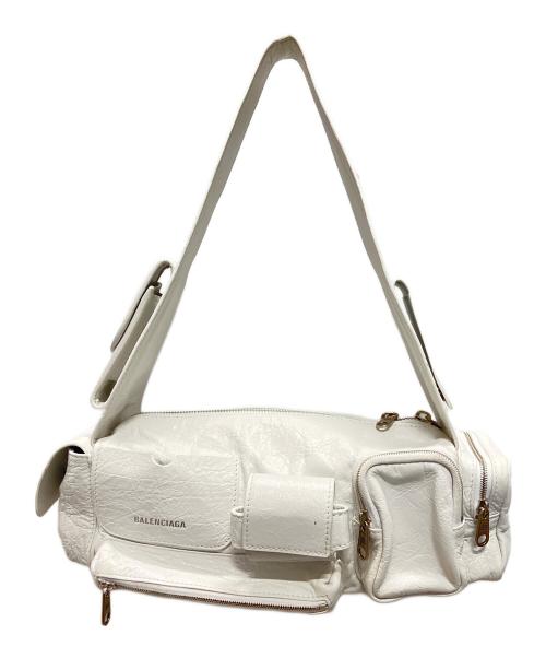 BALENCIAGA（バレンシアガ）BALENCIAGA (バレンシアガ) Superbusy Small スリングBag ホワイトの古着・服飾アイテム