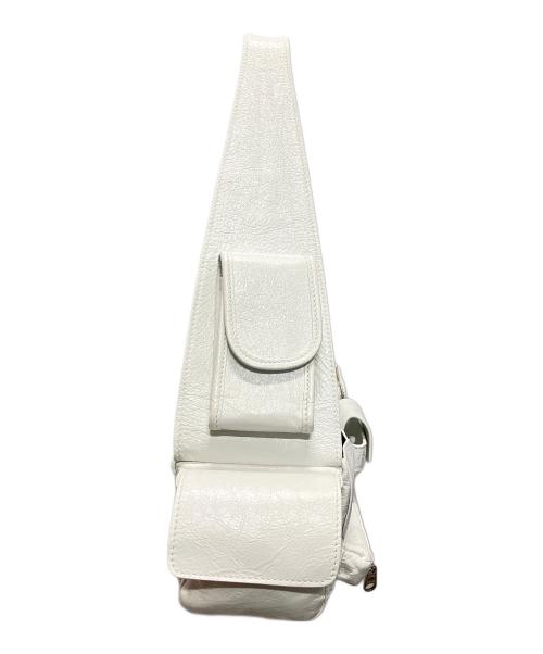 BALENCIAGA（バレンシアガ）BALENCIAGA (バレンシアガ) Superbusy Small スリングBag ホワイトの古着・服飾アイテム