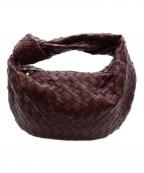 BOTTEGA VENETAボッテガベネタ）の古着「ミディアム ジョディ ハンドルバッグ」｜ワインレッド