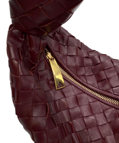 BOTTEGA VENETA（ボッテガベネタ）BOTTEGA VENETA (ボッテガベネタ) ミディアム ジョディ ハンドルバッグ ワインレッド サイズ:ミディアムの古着・服飾アイテム