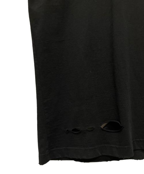 BALENCIAGA（バレンシアガ）BALENCIAGA (バレンシアガ) DESTROYED BOXY FIT ブラック サイズ:XXSの古着・服飾アイテム