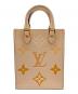 LOUIS VUITTON（ルイ ヴィトン）の古着「モノグラム・アンプラント プティット サックプラ M80449」｜アイボリー