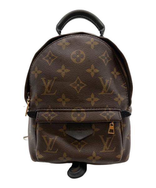 LOUIS VUITTON（ルイ ヴィトン）LOUIS VUITTON (ルイ ヴィトン) パームスプリングス バックパック ミニ ブラウン×ブラックの古着・服飾アイテム
