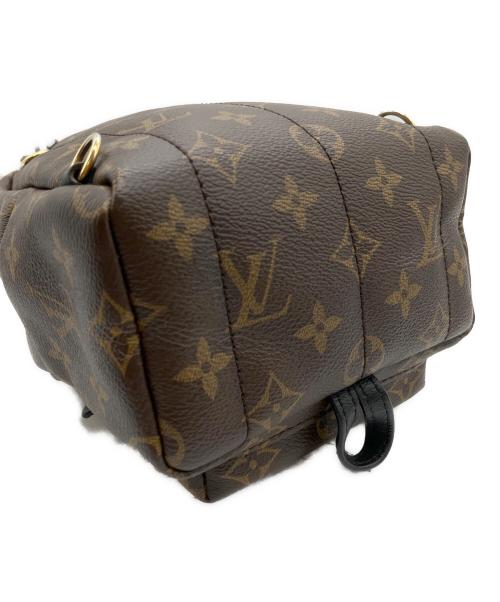 LOUIS VUITTON（ルイ ヴィトン）LOUIS VUITTON (ルイ ヴィトン) パームスプリングス バックパック ミニ ブラウン×ブラックの古着・服飾アイテム