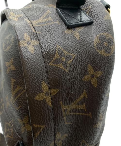 LOUIS VUITTON（ルイ ヴィトン）LOUIS VUITTON (ルイ ヴィトン) パームスプリングス バックパック ミニ ブラウン×ブラックの古着・服飾アイテム