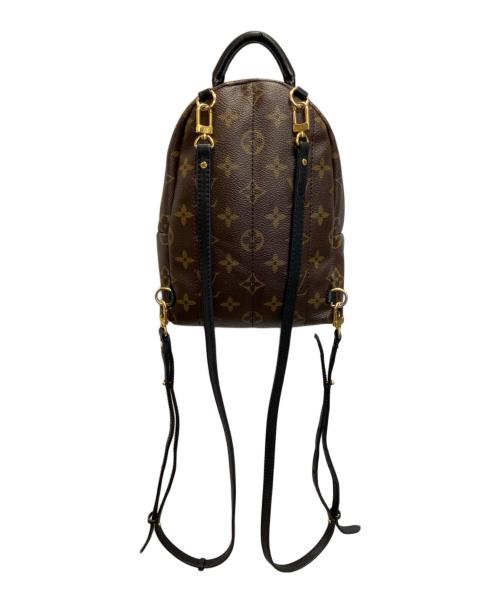 LOUIS VUITTON（ルイ ヴィトン）LOUIS VUITTON (ルイ ヴィトン) パームスプリングス バックパック ミニ ブラウン×ブラックの古着・服飾アイテム