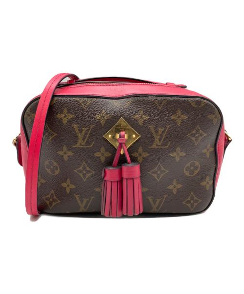 LOUIS VUITTON（ルイ ヴィトン）LOUIS VUITTON (ルイ ヴィトン) サントンジュ ブラウン×フーシャ サイズ:-の古着・服飾アイテム