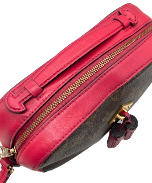 LOUIS VUITTON（ルイ ヴィトン）LOUIS VUITTON (ルイ ヴィトン) サントンジュ ブラウン×フーシャ サイズ:-の古着・服飾アイテム