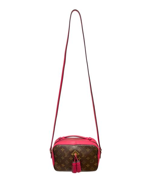 LOUIS VUITTON（ルイ ヴィトン）LOUIS VUITTON (ルイ ヴィトン) サントンジュ ブラウン×フーシャ サイズ:-の古着・服飾アイテム
