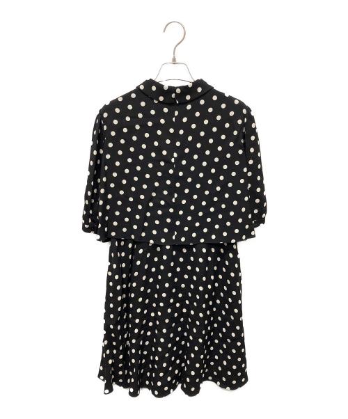 CELINE（セリーヌ）CELINE (セリーヌ) 24AW レーヨンサブレ ミニドレス ブラック サイズ:36の古着・服飾アイテム