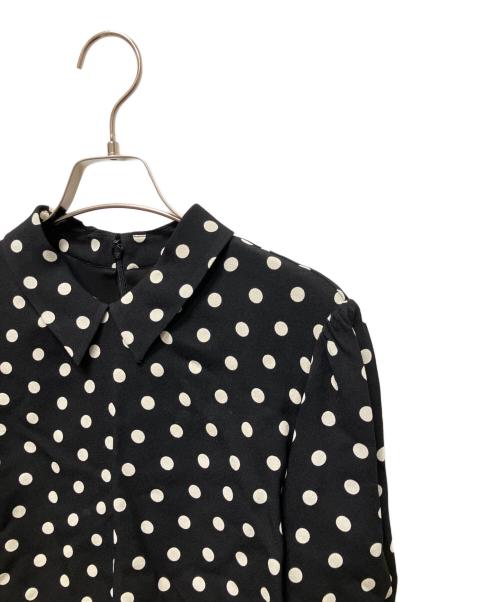 CELINE（セリーヌ）CELINE (セリーヌ) 24AW レーヨンサブレ ミニドレス ブラック サイズ:36の古着・服飾アイテム