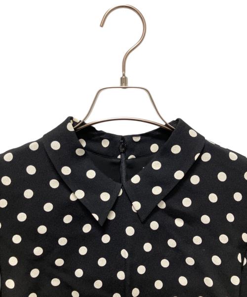 CELINE（セリーヌ）CELINE (セリーヌ) 24AW レーヨンサブレ ミニドレス ブラック サイズ:36の古着・服飾アイテム