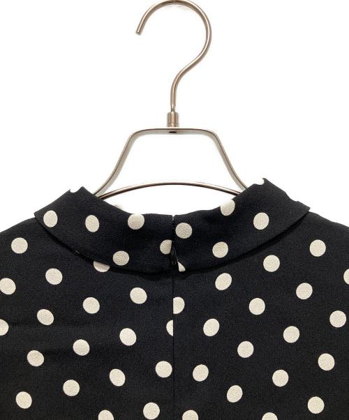 CELINE（セリーヌ）CELINE (セリーヌ) 24AW レーヨンサブレ ミニドレス ブラック サイズ:36の古着・服飾アイテム