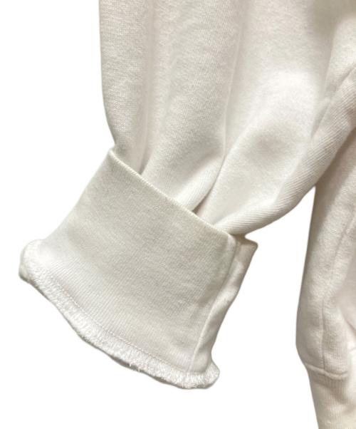 BALENCIAGA（バレンシアガ）BALENCIAGA (バレンシアガ) ロゴスウェット ホワイト サイズ:Sの古着・服飾アイテム