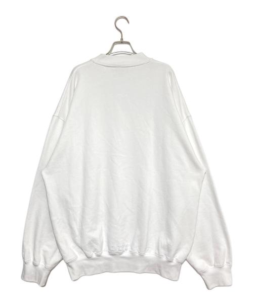 BALENCIAGA（バレンシアガ）BALENCIAGA (バレンシアガ) MARVEL (マーベル) ロゴスウェット ホワイト サイズ:Sの古着・服飾アイテム