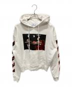 OFFWHITEオフホワイト）の古着「カラヴァッジオオーバーフーディ」｜ホワイト