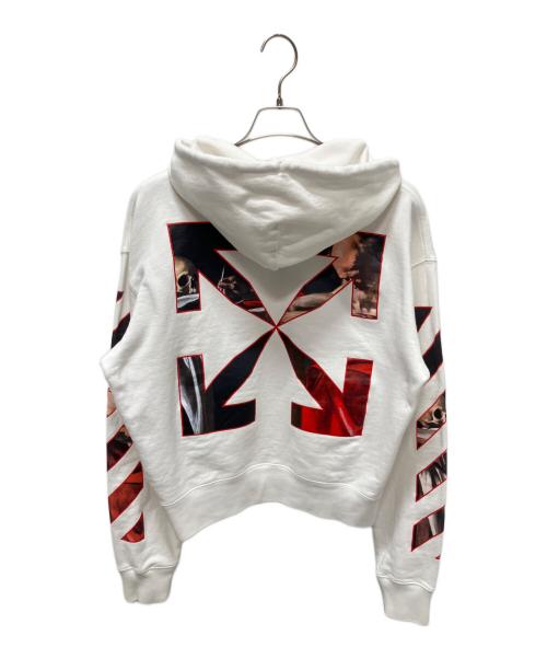 OFFWHITE（オフホワイト）OFFWHITE (オフホワイト) カラヴァッジオオーバーフーディ ホワイト サイズ:XSの古着・服飾アイテム