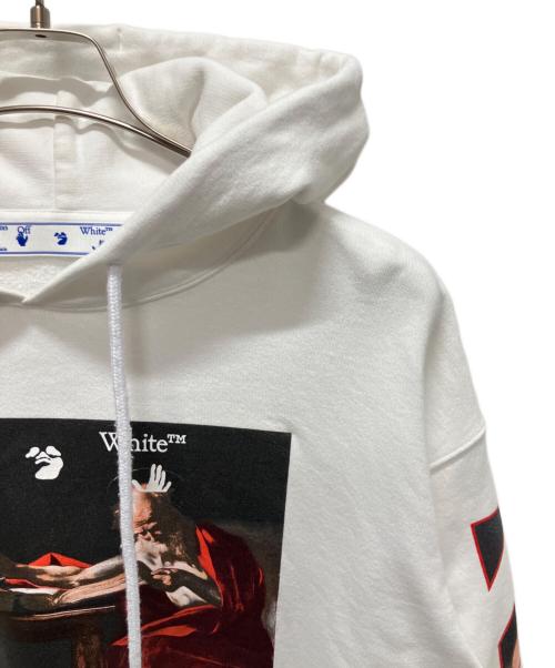 OFFWHITE（オフホワイト）OFFWHITE (オフホワイト) カラヴァッジオオーバーフーディ ホワイト サイズ:XSの古着・服飾アイテム