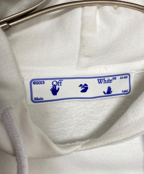 OFFWHITE（オフホワイト）OFFWHITE (オフホワイト) カラヴァッジオオーバーフーディ ホワイト サイズ:XSの古着・服飾アイテム