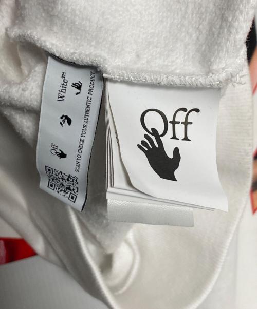 OFFWHITE（オフホワイト）OFFWHITE (オフホワイト) カラヴァッジオオーバーフーディ ホワイト サイズ:XSの古着・服飾アイテム