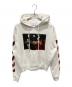 OFFWHITE（オフホワイト）の古着「カラヴァッジオオーバーフーディ」｜ホワイト