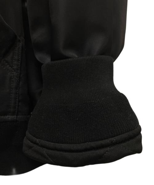 BALENCIAGA（バレンシアガ）BALENCIAGA (バレンシアガ) 22AW ロゴ刺繍フーデッド ボンバーブルゾン ブラック サイズ:Sの古着・服飾アイテム