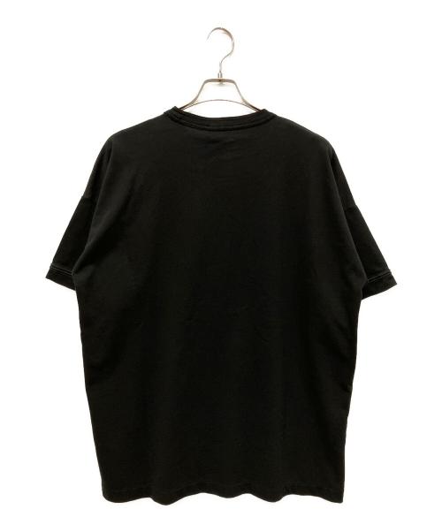 Christian Dior（クリスチャン ディオール）Christian Dior (クリスチャン ディオール) STONE ISLAND (ストーンアイランド) コラボロゴエンブロイダリーTシャツ ブラック サイズ:Mの古着・服飾アイテム